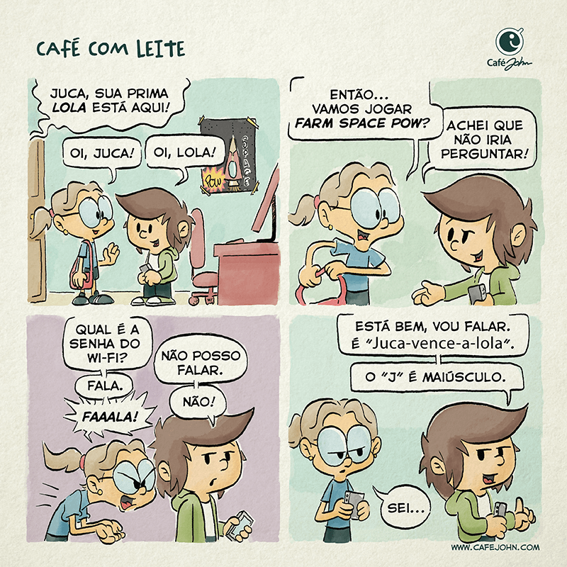 Senha do Wi-Fi